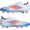 adidas F50 Elite Laceless SG Soft-Ground Fußballschuhe Herren 01F7 - ftwwht/solred/lucblu 41 1/3