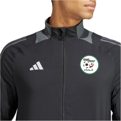 adidas FAF Algerien Pr&auml;sentationsjacke 2024/25 Herren 095A - black/tmdrgr L