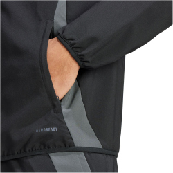 adidas FAF Algerien Pr&auml;sentationsjacke 2024/25 Herren 095A - black/tmdrgr L