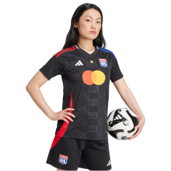 adidas Olympique Lyon Ausw&auml;rtstrikot 2024/25 Damen 095A - black XS