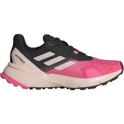 adidas TERREX Soulstride Rain.Rdy Trailrunning-Laufschuhe Damen AEXV - pnkfus/putmau/cblack 38