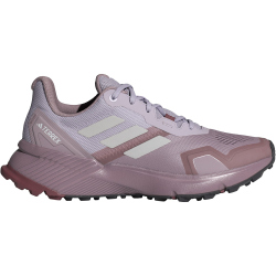 adidas TERREX Soulstride Trailrunning-Laufschuhe Damen IH3450 - preloved fig/grey one/quiet crimson 36 2/3