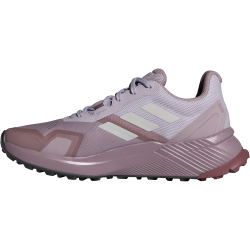 adidas TERREX Soulstride Trailrunning-Laufschuhe Damen IH3450 - preloved fig/grey one/quiet crimson 36 2/3