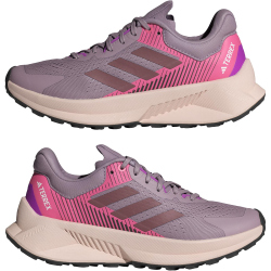 adidas TERREX Soulstride Flow Trailrunning-Laufschuhe Damen AF4M - prlofi/quicri/pnkfus 40