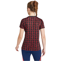 adidas Manchester United Aufw&auml;rmshirt 2024/25 Damen 095A - black/mufred XS