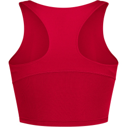 adidas Adizero Essentials Running Cropped Trainings-Top Damen IY5509 - team power red 2 L