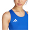 adidas Adizero Essentials Running Cropped Trainings-Top Damen AD8R - royblu XS