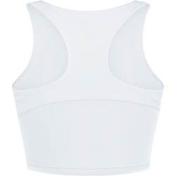 adidas Adizero Essentials Running Cropped Trainings-Top Damen 001A - white XXS