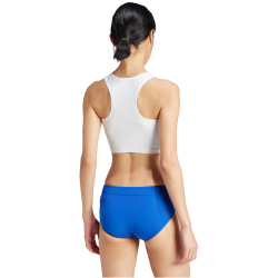 adidas Adizero Essentials Running Cropped Trainings-Top Damen 001A - white XXS