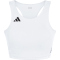 adidas Adizero Essentials Running Cropped Trainings-Top Damen IY5507 - white XXS