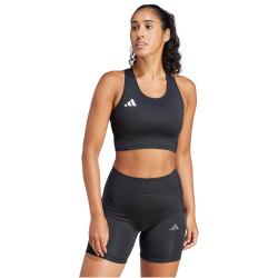 adidas Adizero Essentials Running Cropped Trainings-Top Damen 095A - black XS