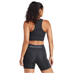 adidas Adizero Essentials Running Cropped Trainings-Top Damen 095A - black XS