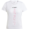 adidas TERREX Agravic Trailrunning T-Shirt Damen 001A - white/pnkfus S