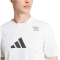 adidas Category Logo Freizeitshirt Herren 001A - white/black S