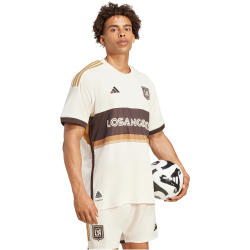 adidas Los Angeles FC Authentic Ausweichtrikot 2024 Herren A9ND - linen S