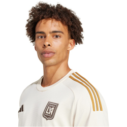 adidas Los Angeles FC Authentic Ausweichtrikot 2024 Herren A9ND - linen S