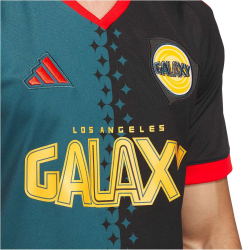 adidas LA Galaxy Authentic Ausweichtrikot 2024 Herren 095A - black/virdia M