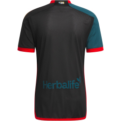 adidas LA Galaxy Authentic Ausweichtrikot 2024 Herren 095A - black/virdia M