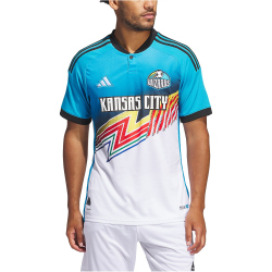 adidas Sporting Kansas City Authentic Ausweichtrikot 2024 Herren 001A - white/shocya M