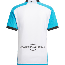 adidas Sporting Kansas City Authentic Ausweichtrikot 2024 Herren 001A - white/shocya M