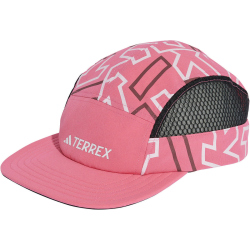 adidas TERREX Heat.Rdy 5-Panel Graphic Cap AEXV - pnkfus/quicri/white OSFM