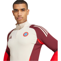 adidas FC Bayern M&uuml;nchen Tiro 24 European Trainingsshirt 2024/25 Herren A9ND - linen/shared L