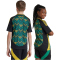 adidas JFF Jamaika Ausw&auml;rtstrikot 2024 Kinder 095A - black 128