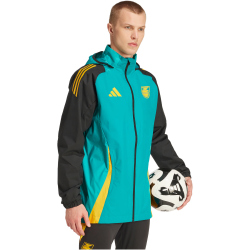 adidas JFF Jamaika Allwetterjacke 2024/25 Herren A8KZ - eqtgrn/black XS