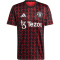 adidas Manchester United Aufw&auml;rmshirt 2024/25 Herren IT1996 - black/mufc red S