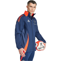 adidas Manchester United Tiro 24 Allwetterjacke 2024/25 Herren 117A - nindig/brired XS
