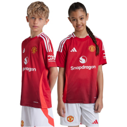 adidas Manchester United Heimtrikot 2024/25 Kinder A91J - mufred 128