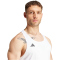 adidas Adizero Essentials Lauf-Singlet Herren 001A - white S