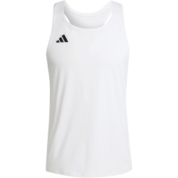 adidas Adizero Essentials Lauf-Singlet Herren 001A - white L