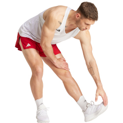 adidas Adizero Essentials Lauf-Singlet Herren 001A - white L