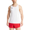 adidas Adizero Essentials Lauf-Singlet Herren 001A - white XL