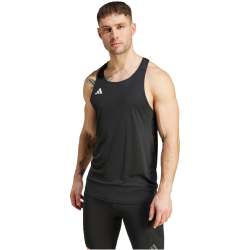 adidas Adizero Essentials Lauf-Singlet Herren 095A - black XXL