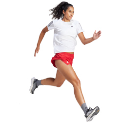 adidas Adizero Essentials Running Split Laufshorts Damen IX2847 - team power red 2 L