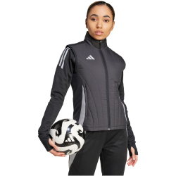 adidas Tiro 24 Competition Winterized Fu&szlig;ball Weste Damen 095A - black/lightonix XS