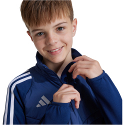 adidas Tiro 24 Winterized 1/4-Zip Trainingsoberteil Kinder AEQ1 - tenabl/white 116