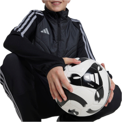 adidas Tiro 24 Winterized 1/4-Zip Trainingsoberteil Kinder 095A - black/lightonix 116