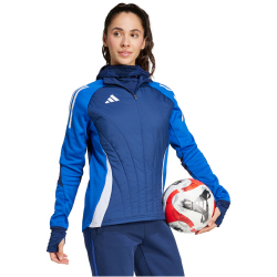 adidas Tiro 24 Competition Winterized 1/4-Zip Trainingsoberteil Damen AEQ1 - tenabl/royblu XS
