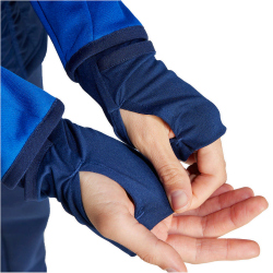 adidas Tiro 24 Competition Winterized 1/4-Zip Trainingsoberteil Damen IY0122 - team navy blue 2/team royal blue S