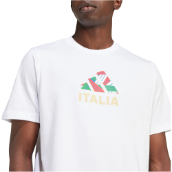 adidas Italien Fan T-Shirt Herren 001A - white S