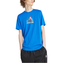 adidas Italien Fan T-Shirt Herren 040A - blue S