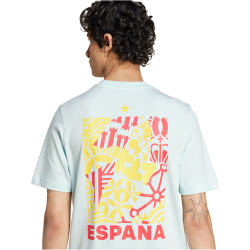 adidas Spanien Fan T-Shirt Herren AE6R - halmin M
