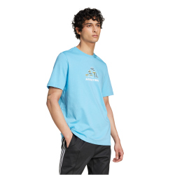 adidas Argentinien Fan T-Shirt Herren AF4D - seblbu S