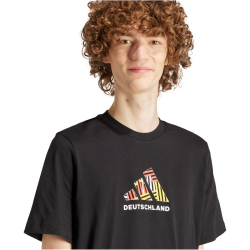 adidas Deutschland Fan T-Shirt Herren 095A - black S