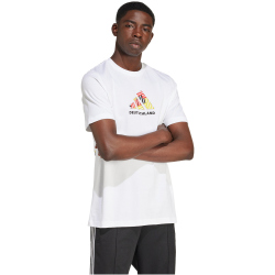 adidas Deutschland Fan T-Shirt Herren 001A - white M