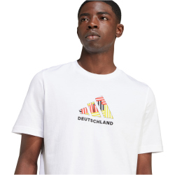 adidas Deutschland Fan T-Shirt Herren 001A - white M