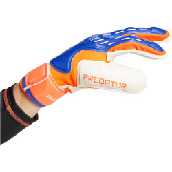 adidas Predator Match Torwarthandschuhe mit Fingersave Herren AETB - lucblu/solarred/white 9.5